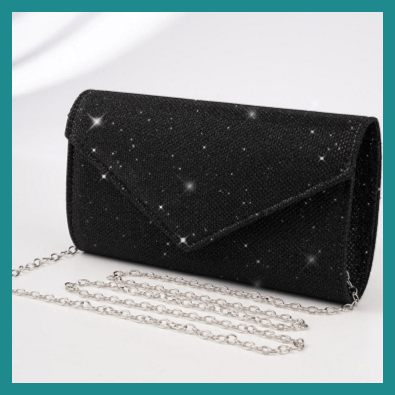 Sac à Main Enveloppe Scintillante - L’élégance intemporelle pour illuminer vos soirées