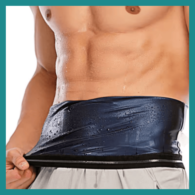 Ceinture de Sauna Amincissante en Polyester Unisexes – Flexible, confortable, pour une silhouette sculptée et affinée