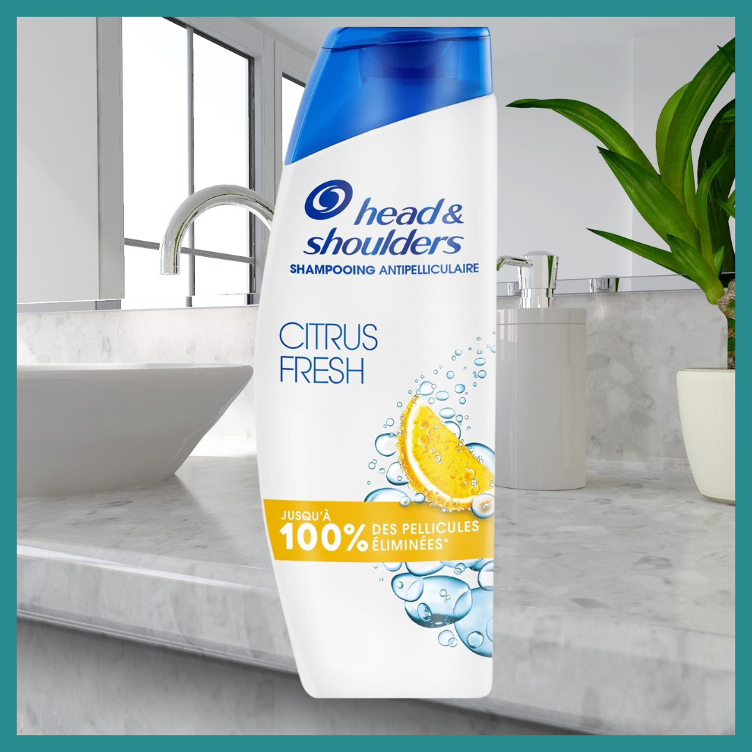 Head & Shoulders Citrus Fresh – Un soin Quotidien Qui Purifie Les Cheveux Gras Tout En Eliminant Efficacement Les Pellicules