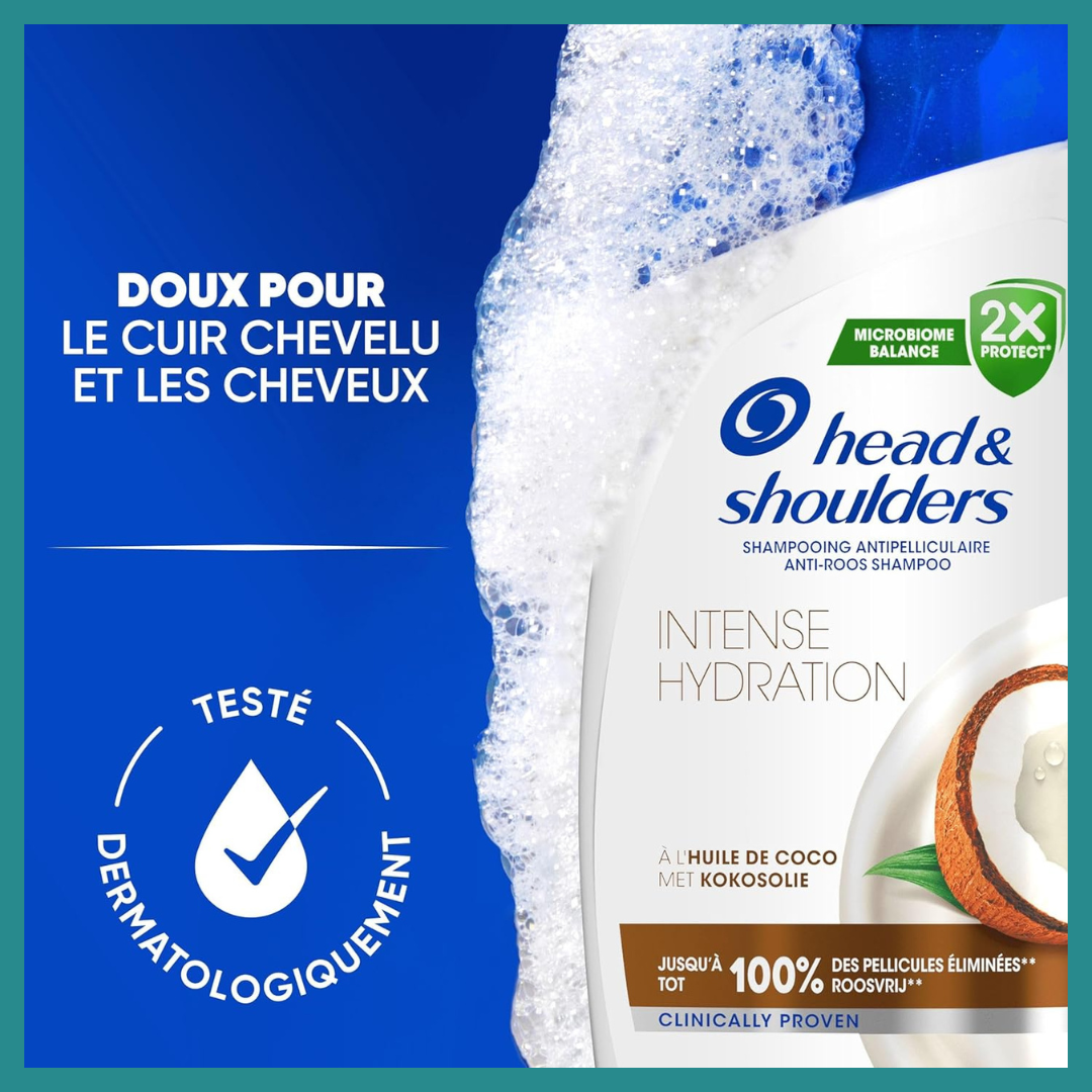 Head & Shoulders Intense Hydration – Le Shampoing Idéal Pour Un Cuir Chevelu Sain Et Des Cheveux Nourris