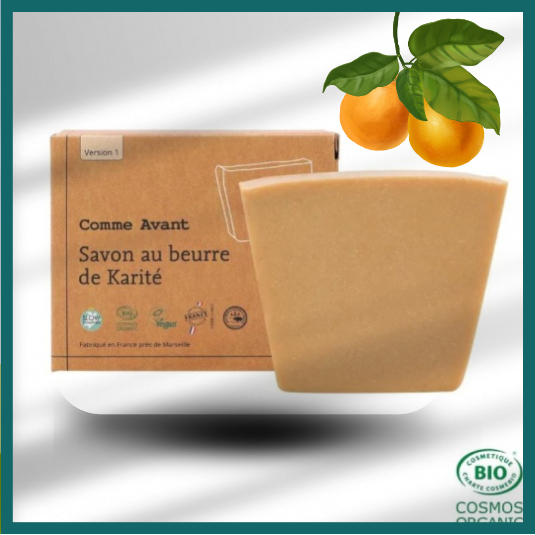 Savon au Beurre de Karité – Pour une Peaux Normales et Seine