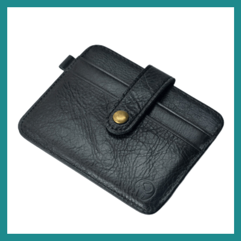 Portefeuille Mince en Cuir Véritable pour Homme – L’élégance compacte pour vos cartes, billets et essentiels du quotidien