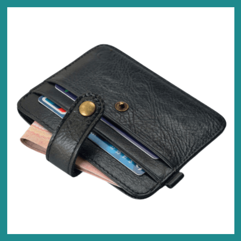 Portefeuille Mince en Cuir Véritable pour Homme – L’élégance compacte pour vos cartes, billets et essentiels du quotidien