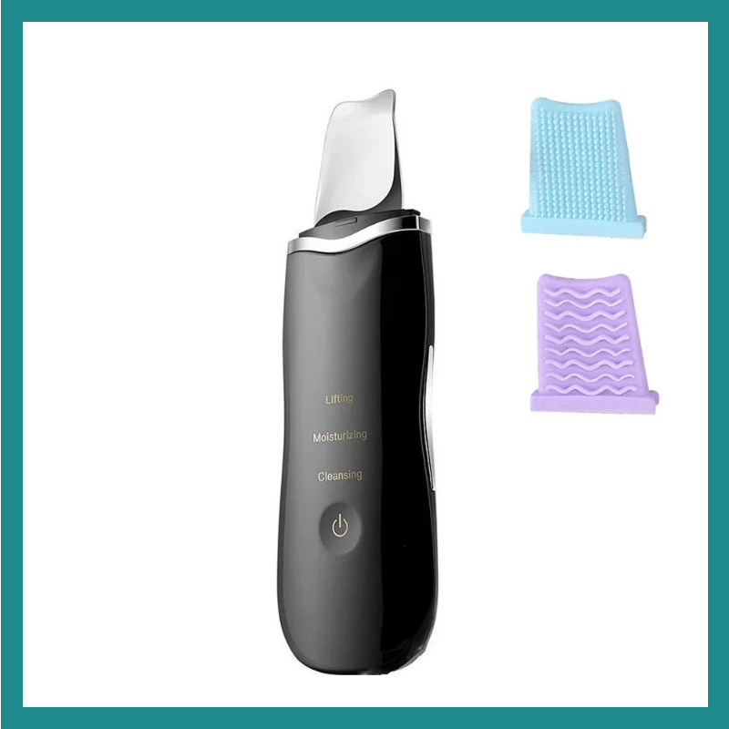Grattoir à Ultrasons Visage - Le nettoyage profond pour une peau purifiée et éclatante