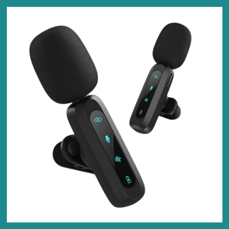Microphone Sans Fil - Le son professionnel à portée de main pour iPhone, iPad et Android