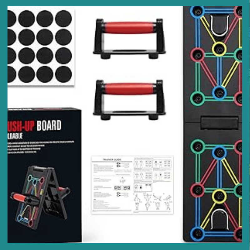 Planche de Pompes 12‑en‑1 - L’entraînement ultime pour sculpter vos muscles à la maison