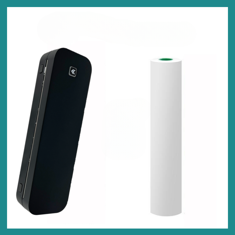 Mini Imprimante Thermique Bluetooth Portable A4 – L’impression mobile sans encre pour le bureau et la maison
