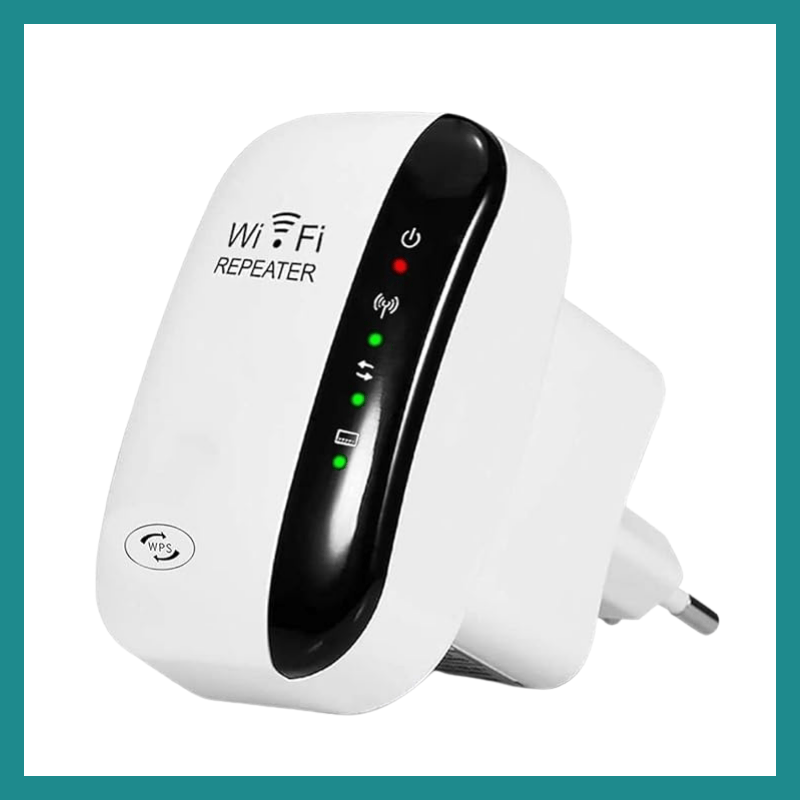 Répéteur WiFi Sans Fil 300Mbps – Le signal amplifié pour une connexion stable à longue portée
