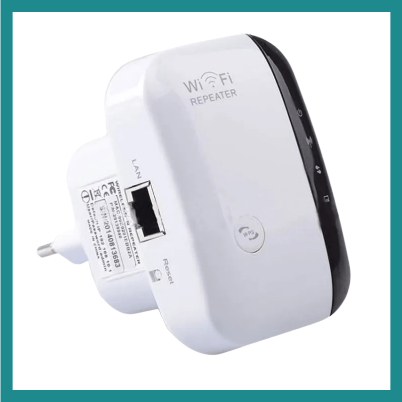 Répéteur WiFi Sans Fil 300Mbps – Le signal amplifié pour une connexion stable à longue portée