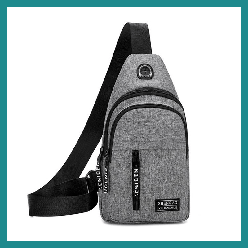 Sac Bandoulière Homme USB - Le compagnon high-tech qui allie style et praticité