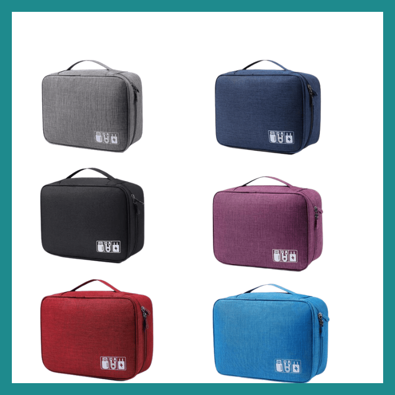 Sac de Rangement de Câbles Étanche – L’ordre parfait pour vos essentiels numériques