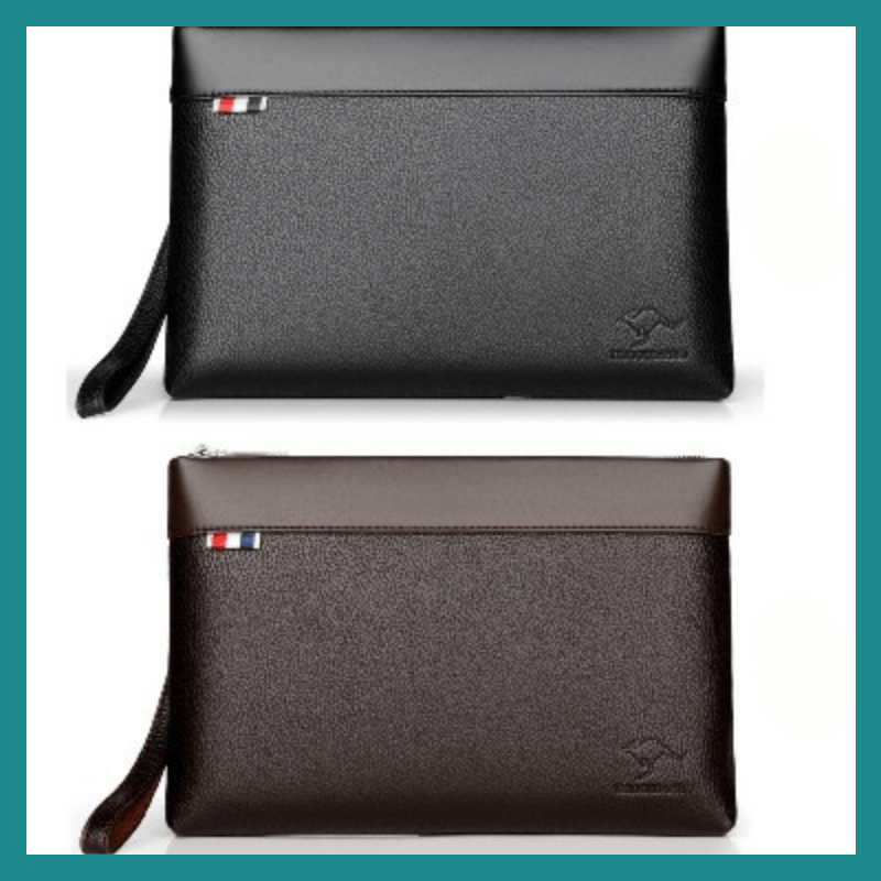 Pochette en Cuir de Grande Capacité pour Homme – Le luxe pratique pour votre téléphone et vos essentiels