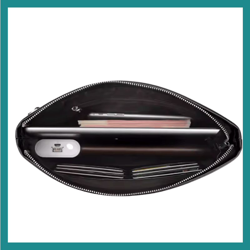 Pochette en Cuir de Grande Capacité pour Homme – Le luxe pratique pour votre téléphone et vos essentiels