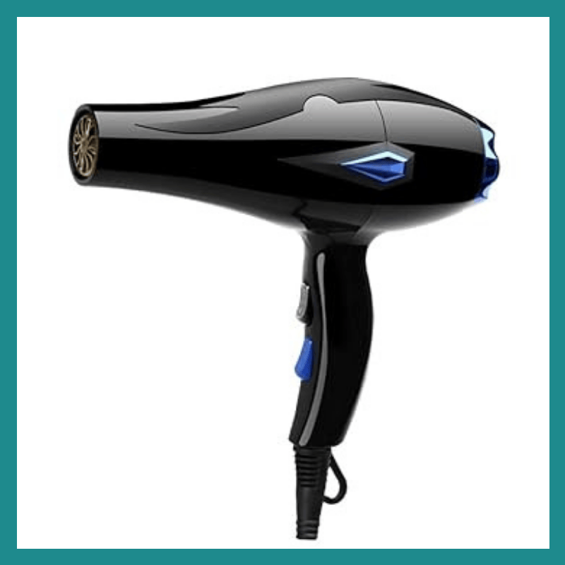 Seche-cheveux ionique professionnel, Chauffage rapide, Chaud et froid, Ajustement, Souffle ya mopepe, Collection ya mopepe, Injuste, 2200W