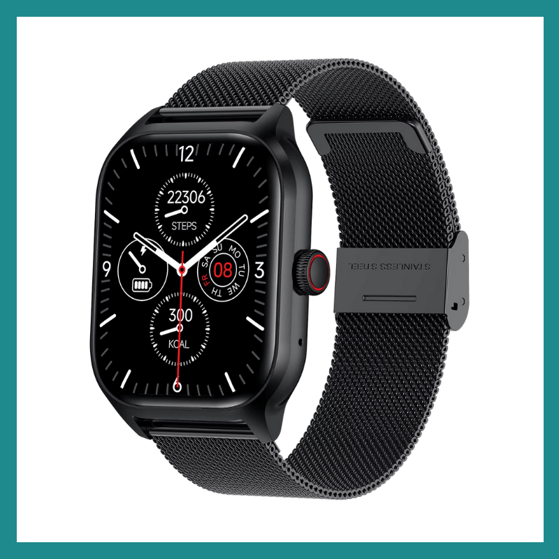 LT10 Smart Watch na 2.01 "Ecran HD, Bluetooth 5.0, Compatible na Android & iOS, IP67 Imperméable – Suivi ya Fitness & Kobenga.