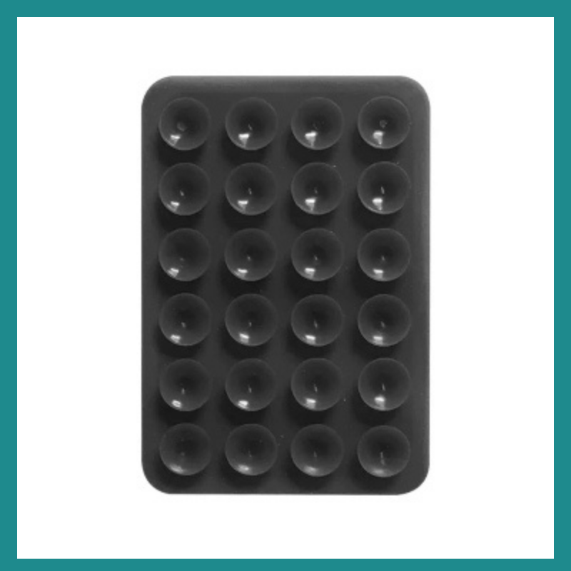 Tasse à aspirateur ya silicone Porte-telefone Montage na mur Carré Non-glissage Autocollant ya sima ya côté unique Polymères Multifonctionnels