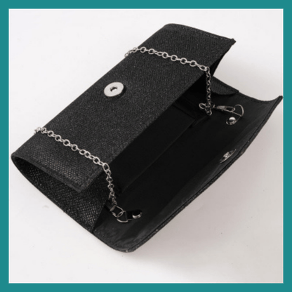 Sac à Main Enveloppe Scintillante - L’élégance intemporelle pour illuminer vos soirées