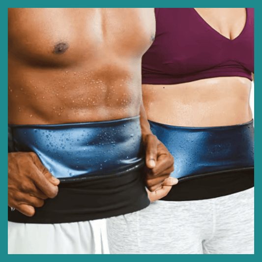 Ceinture de Sauna Amincissante en Polyester Unisexes – Flexible, confortable, pour une silhouette sculptée et affinée
