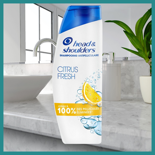 Head & Shoulders Citrus Fresh – Un soin Quotidien Qui Purifie Les Cheveux Gras Tout En Eliminant Efficacement Les Pellicules