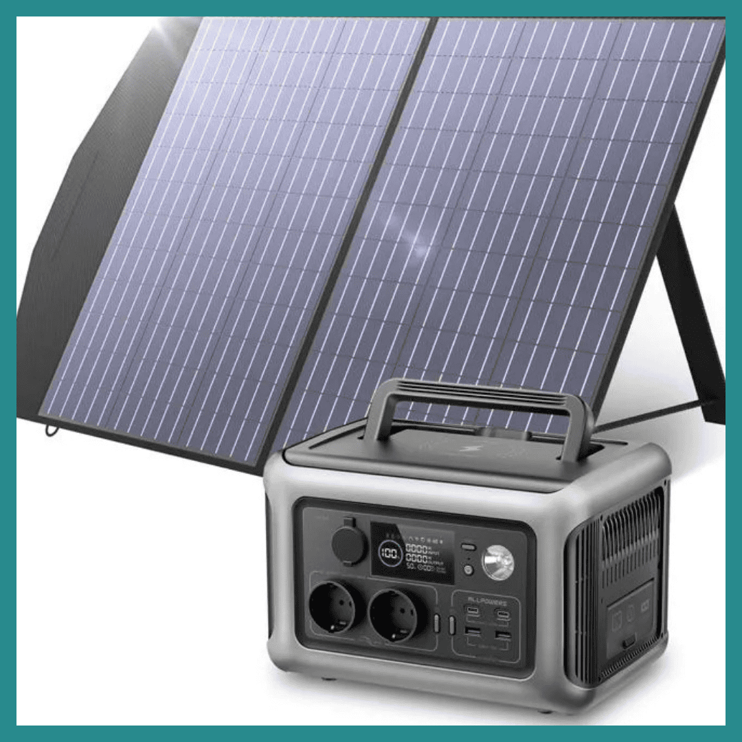 Générateur solaire portable ALLPOWERS R600 – Votre énergie autonome partout, à tout moment