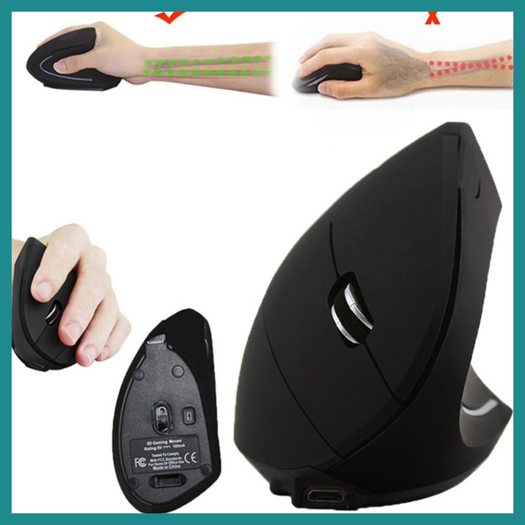 Souris Ergonomique Verticale 5e Génération – Confort, Silence et Précision pour la Main Droite