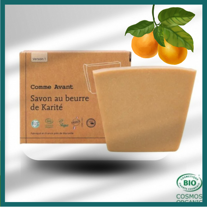 Savon au Beurre de Karité – Pour une Peaux Normales  et Seine
