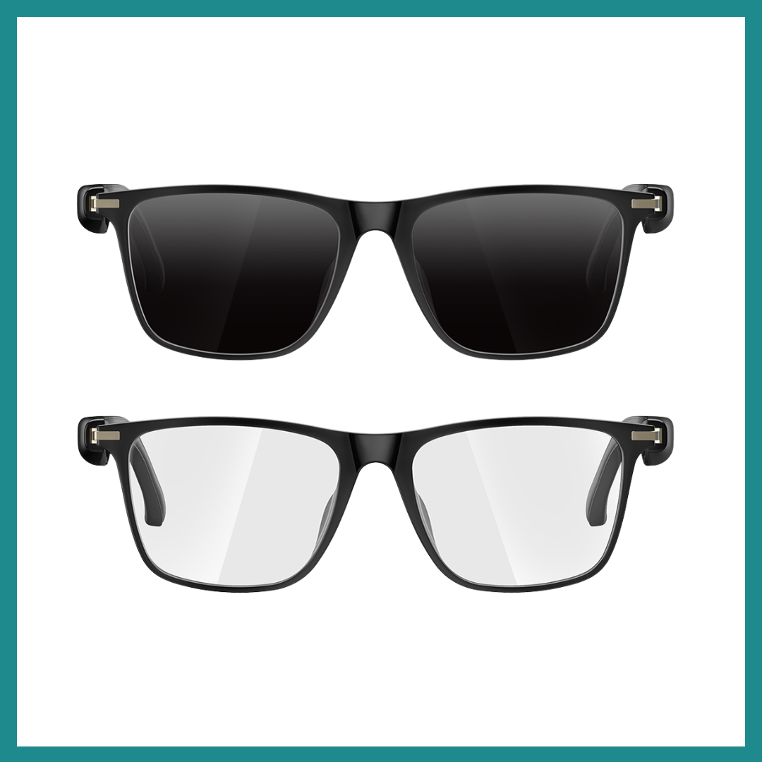 Lunettes Intelligentes avec Traducteur AI et Écouteurs Bluetooth Intégrés - La fusion ultime entre style, technologie et liberté en mouvement