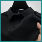 Chemise décontracté à manches courtes pour hommes et respirant, idéal pour un style d’affaires décontracté