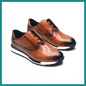 Chaussures Décontractées de Luxe pour Hommes – Style Espadrilles en Cuir Véritable