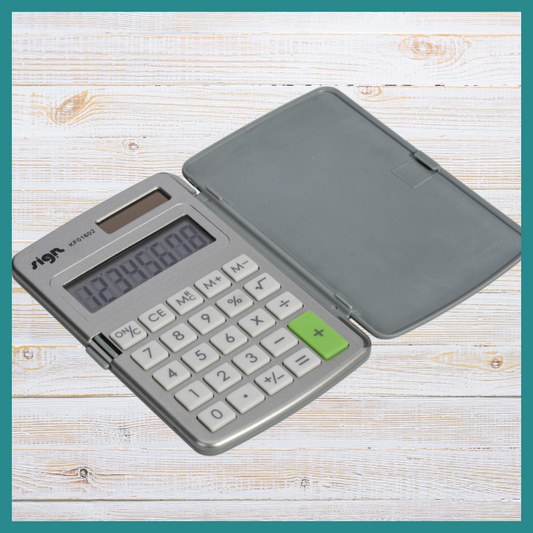 Calculatrice de Poche avec Étui Rigide – Un Outil Fiable et Pratique à Portée De Main Pour Vos Besoins en calcul.