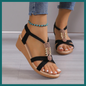 Sandales Plates Perlées pour Femmes – Esprit Bohème et Élégance Naturelle