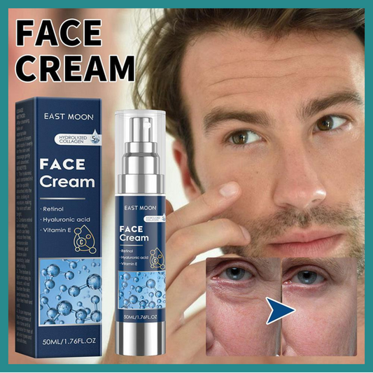 Crème Visage Homme Anti-Âge & Hydratante  – Prenez soin de votre peau avec efficacité