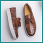 Mocassins pour Hommes en Cuir – Élégance Décontractée et Confort Estival