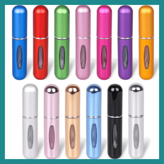 Mini Molangi ya pulvérisation Rechargeable 5ml &amp; 10ml - Molangi ya voyage compact pona ba parfums &amp; liquides. 