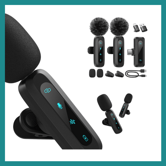 Microphone Sans Fil - Le son professionnel à portée de main pour iPhone, iPad et Android