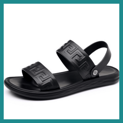 WAERTA-Sandale ya plage ya cuir ya mibali été occasionnel chaussures confortables glissantes