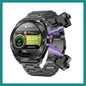 Montre Intelligente & Écouteurs Bluetooth Intégrés - L'innovation 2-en-1 qui combine élégance, performance et praticité dans un seul accessoire high-tech.