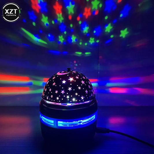 Lampe Projecteur Étoile USB 62 – Ambiance Magique pour Fêtes et Soirées