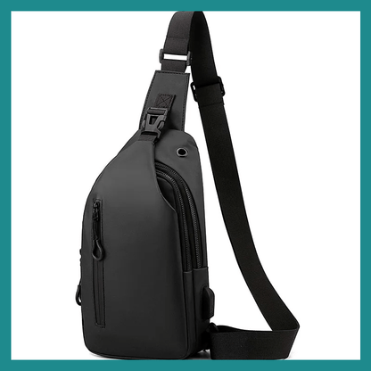 Sac Bandoulière Homme USB - Le compagnon high-tech qui allie style et praticité