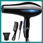 Seche-cheveux ionique professionnel, Chauffage rapide, Chaud et froid, Ajustement, Souffle ya mopepe, Collection ya mopepe, Injuste, 2200W 