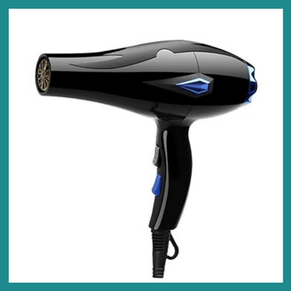 Seche-cheveux ionique professionnel, Chauffage rapide, Chaud et froid, Ajustement, Souffle ya mopepe, Collection ya mopepe, Injuste, 2200W 