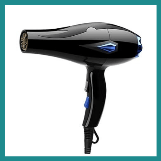 Seche-cheveux ionique professionnel, Chauffage rapide, Chaud et froid, Ajustement, Souffle ya mopepe, Collection ya mopepe, Injuste, 2200W 