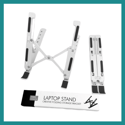 Stand ya ordinateur portable réglable universel, Base ya refroidissement pliable non-Ald, porte-porteur mpo na ordinateur portable, Macbook, Tablette, téléphone