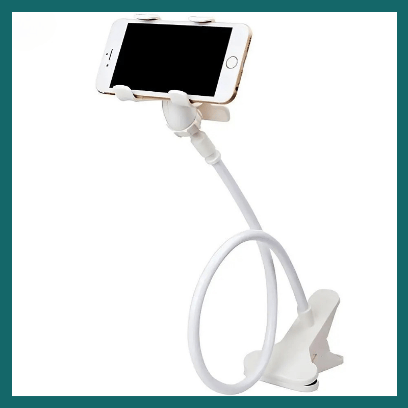 Paresseux Bedside Bureau Clip Porte-telefone Flexible Long Arm Telephone Mobile Stand mpo na Smartphone A1B9