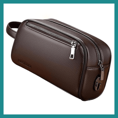 Sac à Main en Cuir de Vachette pour Homme – L’alliance du style robuste et de la sécurité antivol