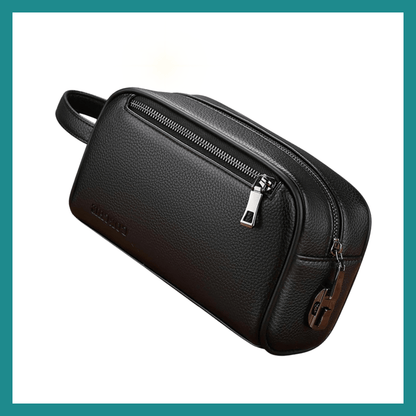 Sac à Main en Cuir de Vachette pour Homme – L’alliance du style robuste et de la sécurité antivol