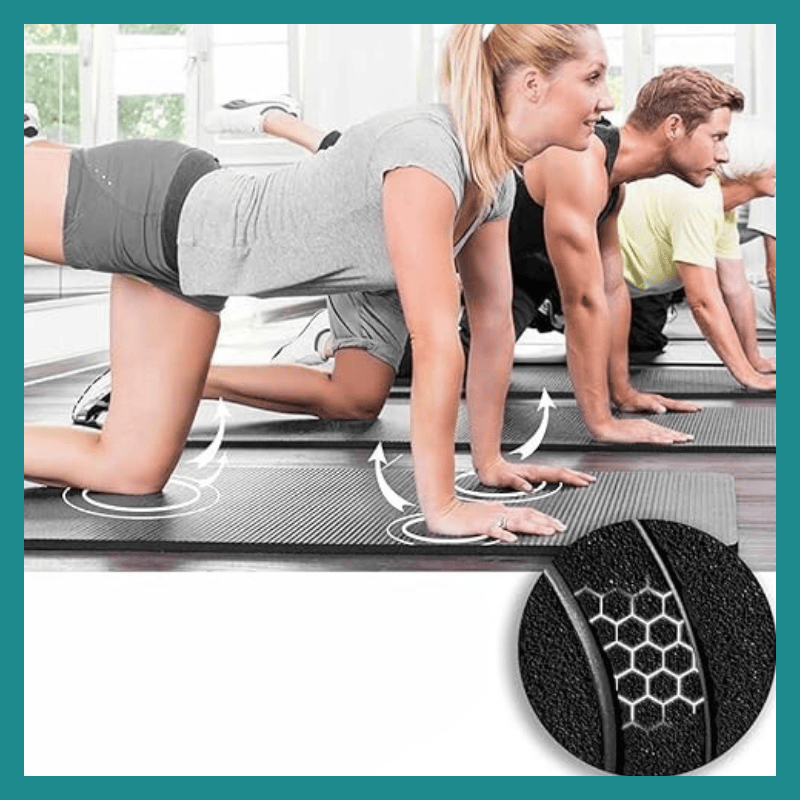 Polymères ya Yoga Coordonnant ya mibali, Extra Long, Fitness, Exercice, Pilates, Sports, Plancher, Ebongi pona ba gyms, Exercice na ndaku, 2m