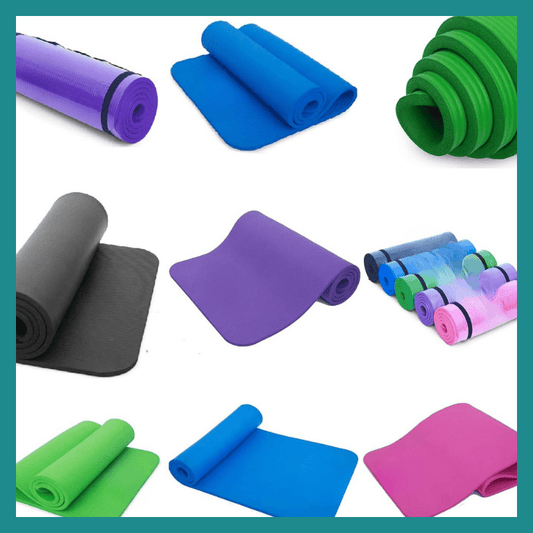 Polymères ya Yoga Coordonnant ya mibali, Extra Long, Fitness, Exercice, Pilates, Sports, Plancher, Ebongi pona ba gyms, Exercice na ndaku, 2m
