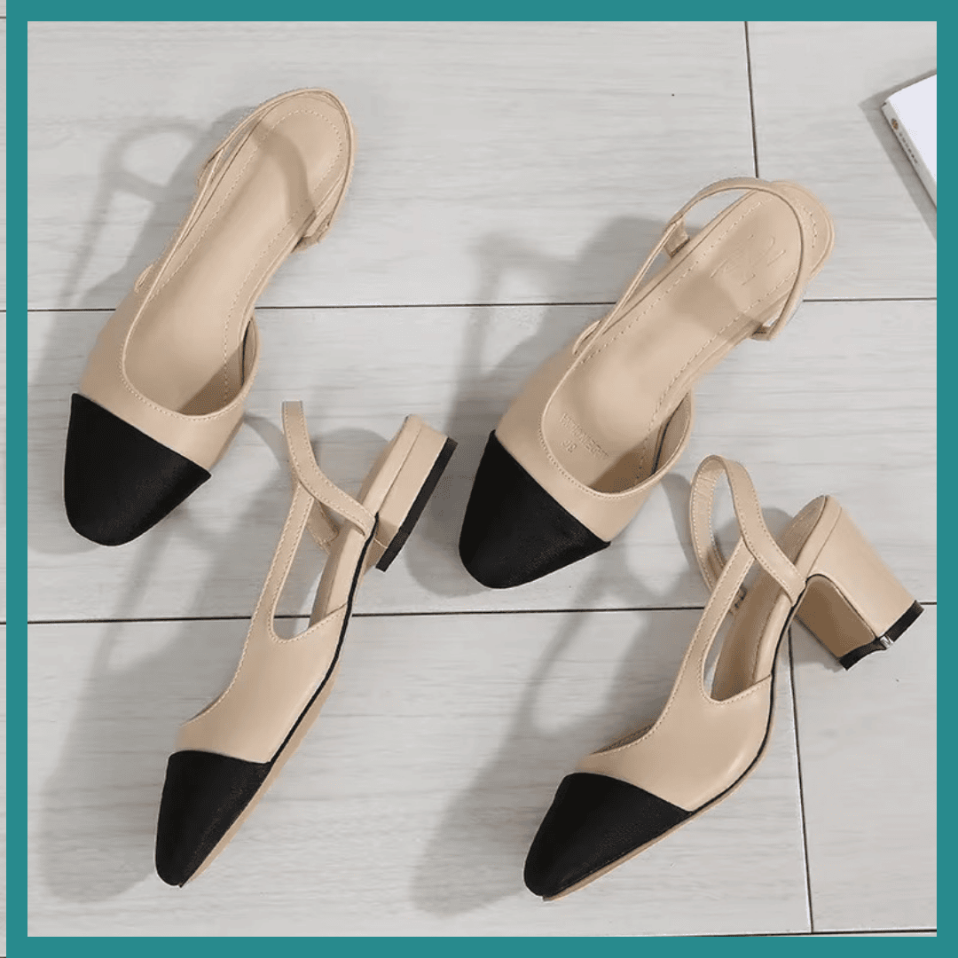 Sandales en cuir verni – Élégance rétro et féminité pour la belle saison