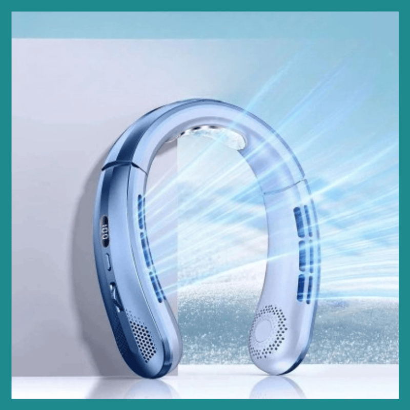 Xiaomi Ventilateur Électrique sans lame 8000mAh USB Portable LED Affichage numérique Silent Aste Nouveau